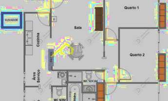 Imagem 2: Apartamento nas Graças vc 126m2 (Edf. Nossa Senhora das Graças)>