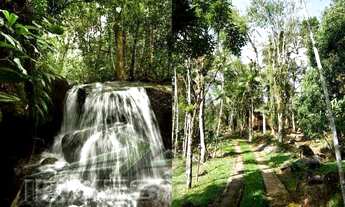 Imagem 5: Ubatuba, Corcovado - Casa em Sítio com 50.000m2, recanto com cachoeira, rua asfaltada