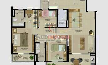 Imagem 7: Apartamento para venda possui 90 metros quadrados com 3 quartos em Guararapes - Fortaleza