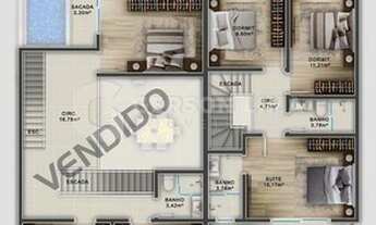 Imagem 4: Sobrado Geminado - Centro