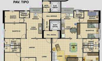 Imagem 4: Apartamento ABAIXO DA TABELA para venda tem 86M² e 3 quartos em Boa Viagem - Recife - PE
