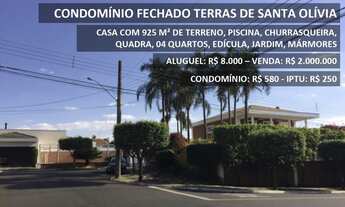 Imagem: CASA EM CONDOMÍNIO FECHADO TERRAS DE SANTA