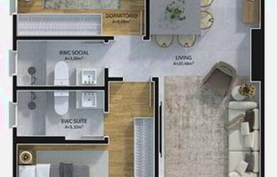 Imagem 5: Apartamento 3 dormitórios para Venda em Itajaí / SC no bairro Centro