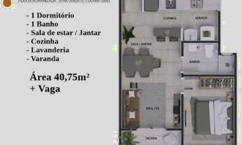 Imagem 6: Apartamento para venda tem 54 metros quadrados com 2 quartos em Jardim Lutfalla - São Carl