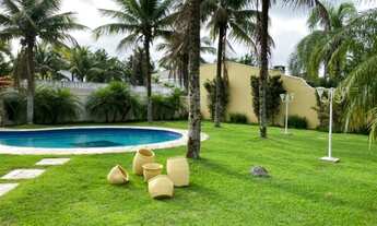 Imagem 2: Casa de condomínio mobiliada para aluguel com quartos salas cozinha 5 suítes piscina churr