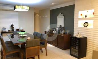 Imagem 2: Apartamento com 4 quartos, 3 suítes, 165m², montado, vista livre, sol da manhã, lazer comp