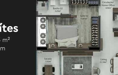 Imagem 4: Manhattan Residence Apartamento GARDEN Alto Padrão na Cimes Construtora com 3 quartos send