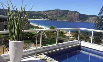 Imagem: Cobertura duplex, com vista para o mar em