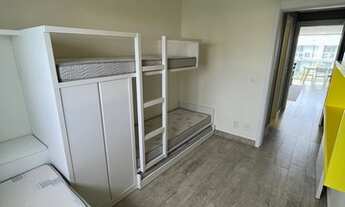 Imagem 7: Cobertura 2D mobiliada e decorada no Rossi Atlântida