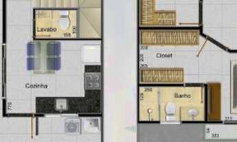 Imagem 5: Casa de condomínio sobrado para venda com 143 metros quadrados com 3 quartos