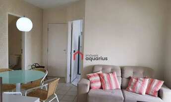 Imagem 3: Apartamento com 2 dormitórios para alugar, 67 m² por R$ 3.565,00/mês - Jardim Aquarius - S