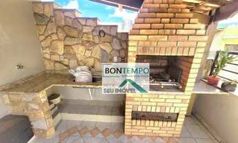 Imagem 3: Casa com 4 dormitórios para alugar, 183 m² por R$ 3.972,33/mês - Caiçaras - Belo Horizonte