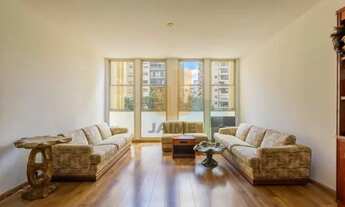 Imagem 3: Apartamento conservado, com 2 dormitórios sendo 1 suíte e 2 vagas em prédio com lazer- San