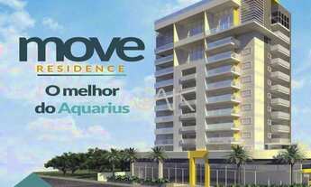 Imagem 2: Apartamento com 1 dormitório para alugar, 52 m² por R$ 3.892,00/mês - Jardim Aquarius - Sã