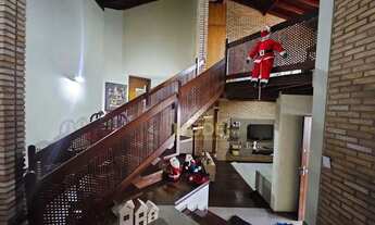 Imagem 6: CASA LAGO NORTE QI 9 / ESTILO COLONIAL / MADEIRA IPÊ E TIJOLOS / PÉ-DIREITO DUPLO