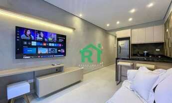 Imagem 7: Apartamento com 2 dormitórios à venda, 70 m² por R$ 600.000,00 - Tombo - Guarujá/SP