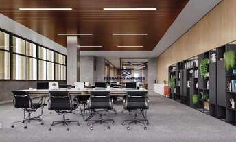 Imagem 4: Sala de 109,21m² de área - Alphaville - Nova Lima/MG