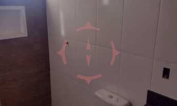 Imagem 2: Casa Nova em fase de Acabamento no Bairro Geisel em Bauru