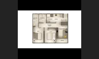 Imagem 6: SUPER OPORTUNIDADE! Apartamento com 2 quartos sendo 1 Suíte, 70 m² privativos à VENDA