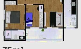 Imagem 4: APARTAMENTO 3 DORMITORIOS SENDO 1 SUITE 2 VAGAS VILA VITORIA