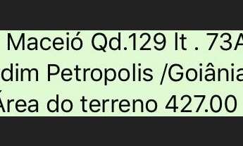 Imagem: Lote/Terreno para venda tem 427 metros quadrados