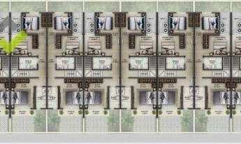 Imagem 3: Sobrado 3 dormitórios (1 suíte) com 112 m² - 450m da praia - por R$ 452mil - Itacolomi - B