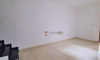 Imagem 2: Cobertura com 2 dormitórios para alugar, 100 m² por R$ 2.000,00/mês - Vila Linda - Santo A