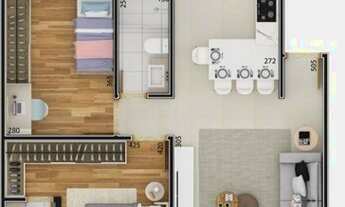 Imagem 3: Apartamento com 2 dormitórios à venda, 77 m² por R$ 450.000,00 - Centro - Cascavel/PR