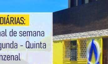 Imagem: Flats com 1 quarto suíte, sala e cozinha