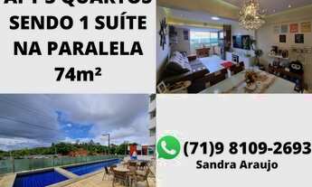 Imagem: Apartamento para venda tem 74 metros quadrados