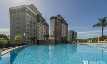 Imagem 2: Apartamento semimobiliado de 2 dormitórios com box duplo localizado no Jardim Carvalho, Po