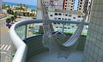 Imagem 1: Apartamento com 3 dormitórios à venda, 129 m² por R$ 880.000,00 - Vila Guilhermina - Praia