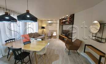 Imagem 3: Flat The Pierre Jardim Paulista com 65m² contendo 1 dormitório e 1 vaga de garagem