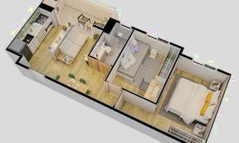 Imagem 6: Apto na planta - 51m² - suíte - lazer completo - localização diferenciada