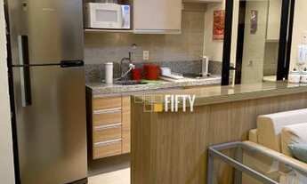 Imagem 3: Apartamento com 1 dormitório para alugar, 47 m² por R$ 4.200,00/mês - Vila Nova Conceição