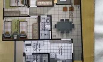 Imagem 6: Apto padrão 3/4