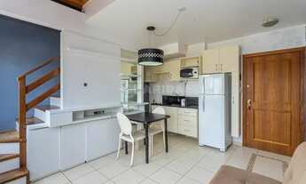 Imagem 2: Apartamento estilo loft mobiliado no bairro Petrópolis com vaga coberta e sacada!