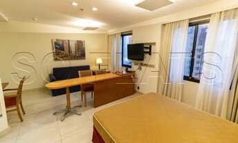 Imagem 3: Flat Times Square em Moema para locação. prox a Av. Ibirapuera e ao Metrô Moema!