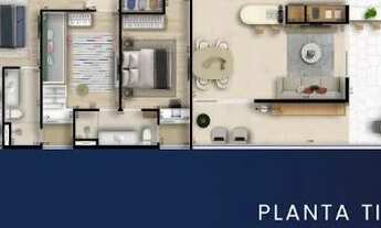 Imagem 2: Apartamento para venda tem 69 metros quadrados com 2 quartos