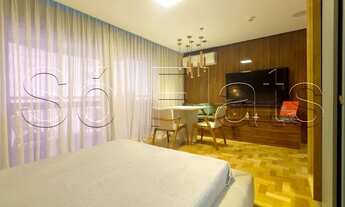 Imagem 4: Flat disponível para locação com fácil acesso a Moema na Vila Olímpia e Pinheiros