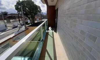 Imagem 4: Casa sobreposta alta 2 dormitórios sendo 1 suíte na Vila São Jorge, Santos