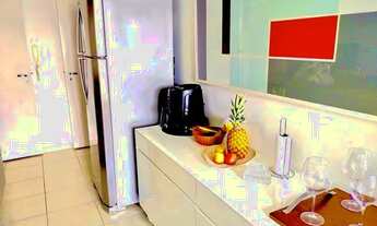 Imagem 2: Apartamento para aluguel com 114m2 com 3 suítes, duas vagas cobertas e lazer completo