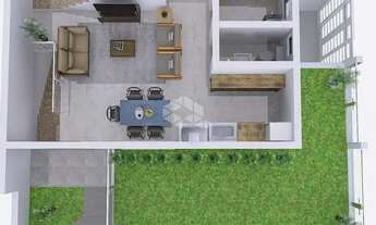 Imagem 2: Casa sobrado com 3 dormitório suítes, 2 vagas cobertas no bairro Igara