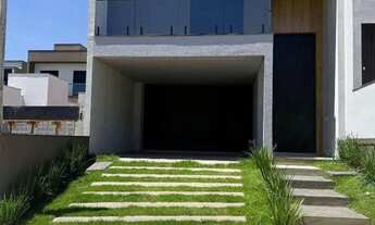 Imagem 2: Casa nova com 3 suítes a venda no condomínio Reserva Da Mata