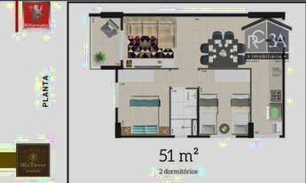 Imagem 5: Apartamento com 2 dormitórios à venda, 51 m² por R$ 387.100,00 - Vila Carrão - São Paulo/S