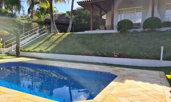 Imagem 6: Casa de condomínio térrea para aluguel com piscina, churrasqueira e lareira