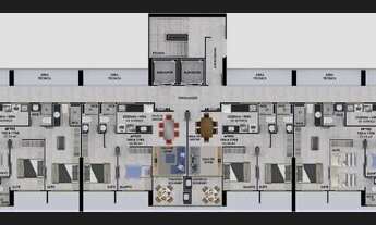Imagem 4: Apartamento para Venda em João Pessoa, Bessa, 2 dormitórios, 2 banheiros, 2 vagas