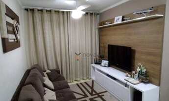 Imagem 2: Apartamento com 2 dormitórios à venda, 54 m² por R$ 225.000 - Jardim Santo André - Santo A