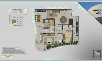 Imagem 7: Apartamento para venda possui 128 metros quadrados com 3 quartos em Piratininga - Niterói