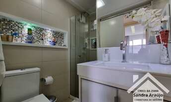 Imagem 7: Apartamento para venda tem 74 metros quadrados com 3 quartos em Patamares - Salvador - BA